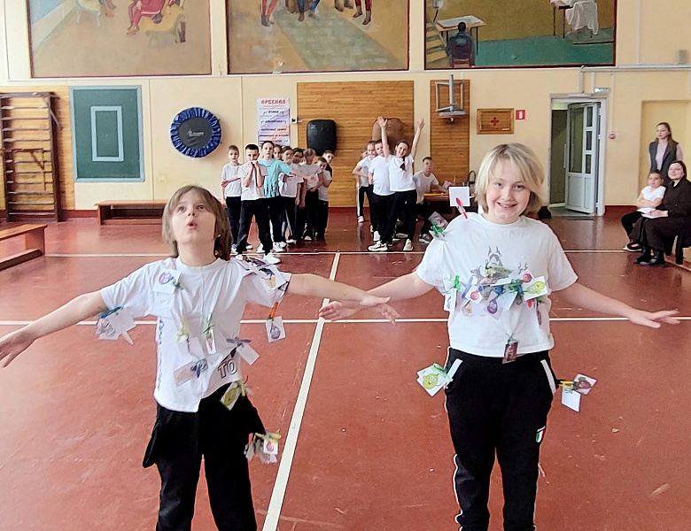 Спортивные соревнования, посвященные празднику Ту би-Шват, прошли в начальной школе